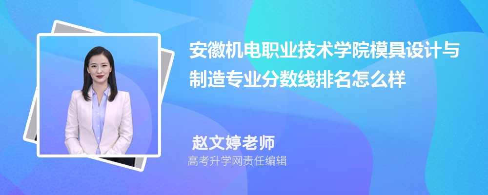 安徽機電職業(yè)技術(shù)學(xué)院的模具設(shè)計與制造專業(yè)分數(shù)線(附2020-2022最低分排名怎么樣) 安徽機電職業(yè)技術(shù)學(xué)院的模具設(shè)計與制造專業(yè)分數(shù)線(附2020-2022最低分排名怎么樣)