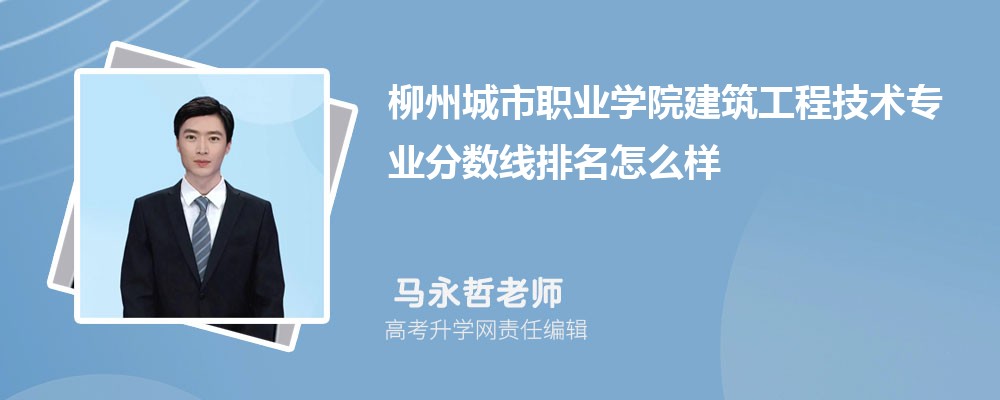 柳州城市職業(yè)學(xué)院的建筑工程技術(shù)專(zhuān)業(yè)分?jǐn)?shù)線(xiàn)(附2020-2022最低分排名怎么樣) 柳州城市職業(yè)學(xué)院的建筑工程技術(shù)專(zhuān)業(yè)分?jǐn)?shù)線(xiàn)(附2020-2022最低分排名怎么樣)