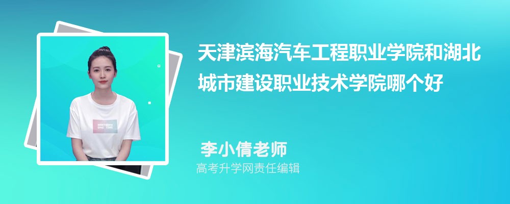 天津滨海汽车工程职业学院和湖北城市建设职业技术学院哪个好 2025分数线排名对比 天津滨海汽车工程职业学院和湖北城市建设职业技术学院哪个好 2025分数线排名对比