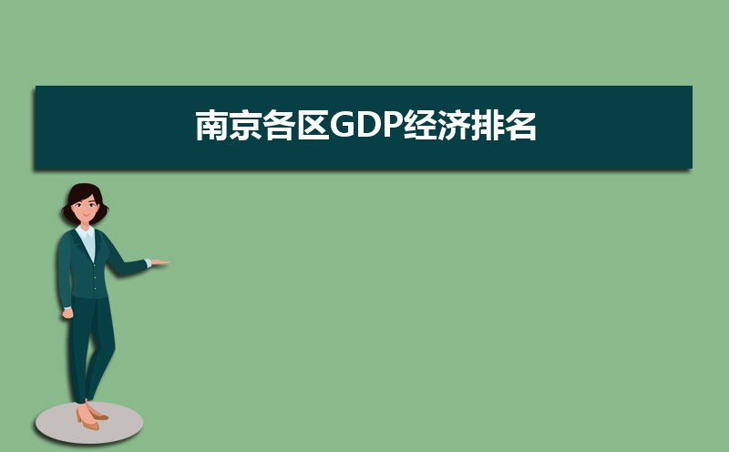 2024年南京各区GDP经济排名,南京各区排名