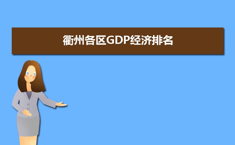 2024年衢州各区GDP经济排名,衢州各区排名